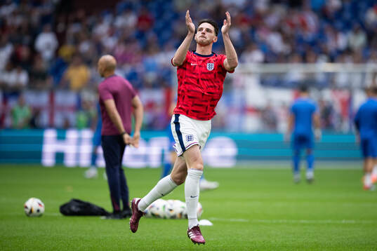 Declan Rice of England