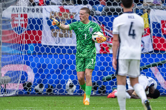 Goalkeeper Jordan Pickford of England
