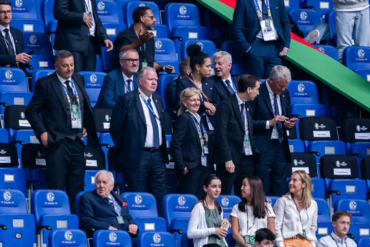 Karl-Erik Nilsson in the stands