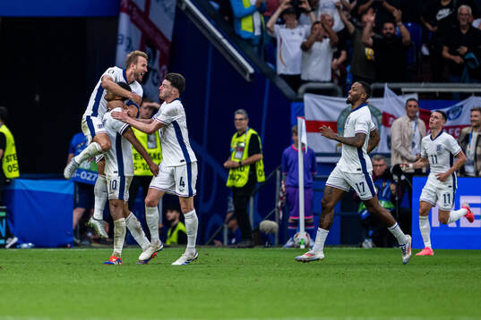 Jude Bellingham of England celebrates