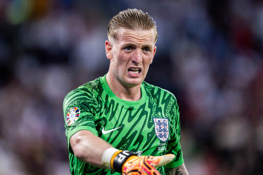 Goalkeeper Jordan Pickford of England