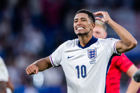Jude Bellingham of England celebrates
