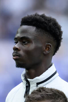 Bukayo Saka of England