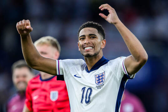 Jude Bellingham of England celebrates