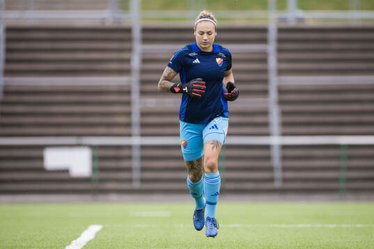 Djurgårdens målvakt Katelin Talbert