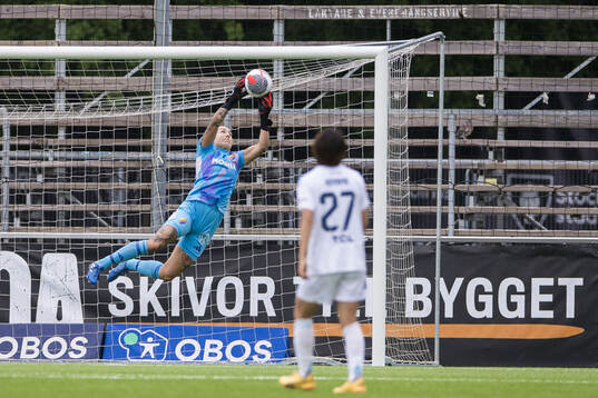 Djurgårdens målvakt Katelin Talbert