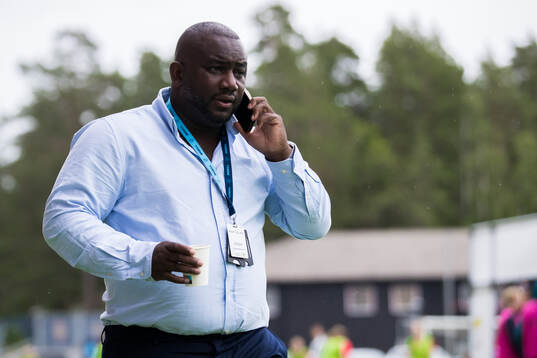 Djurgårdens sportchef Jean Balawo