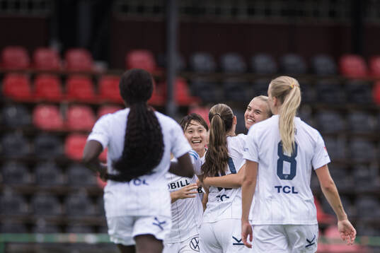 Djurgårdens Lucia Duras jublar