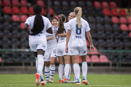 Djurgårdens Lucia Duras jublar