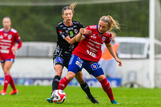 KIF Örebros Wilma Öhman och Vittsjös Nellie Persson