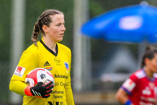 Vittsjös målvakt Elin Vaughan