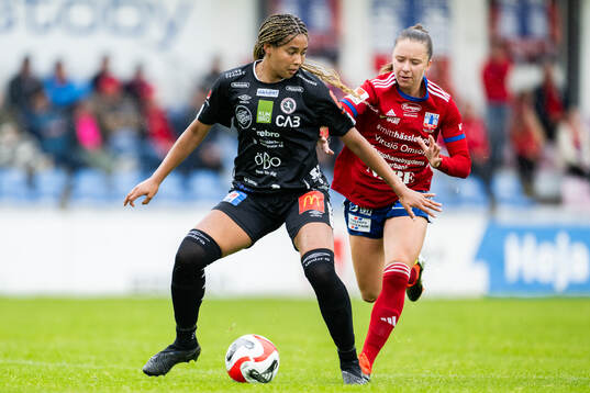 KIF Örebros Ashley Michelle Barron och Vittsjös Tanya