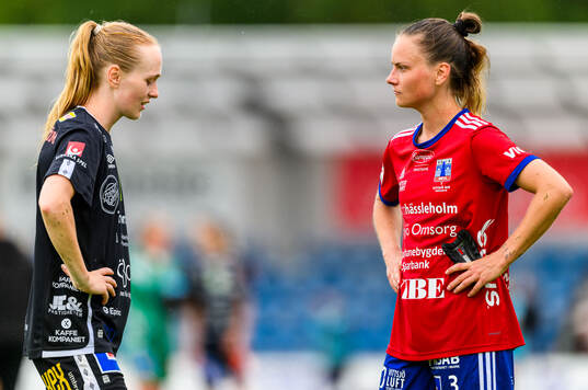 KIF Örebros Minea Lassas och Vittsjös Julia Tunturi