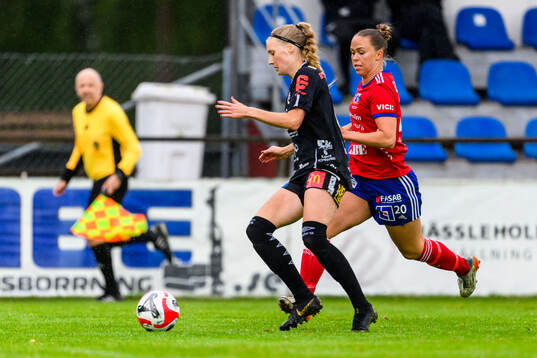 KIF Örebros Sanni Ojanen och Vittsjös Hanna Ekengren