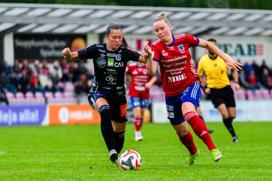 KIF Örebros Áslaug Dora Sigurbjörnsdottir och Vittsjös
