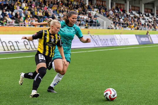 Häckens Matilda Nildén och Kristianstads Josefin Harrysson