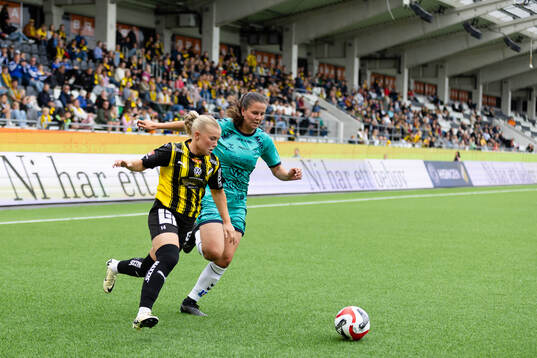 Häckens Matilda Nildén och Kristianstads Josefin Harrysson