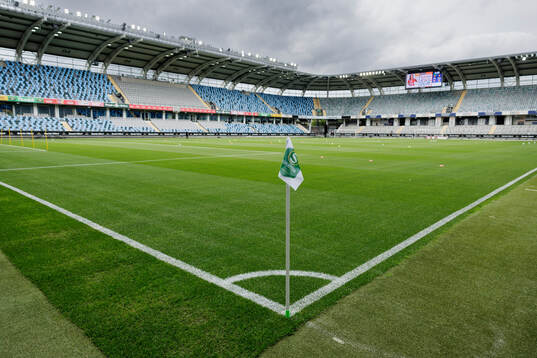 Ett tomt Gamla Ullevi
