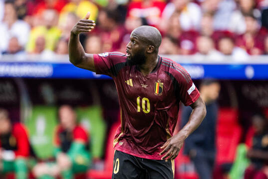 Romelu Lukaku of Belgium