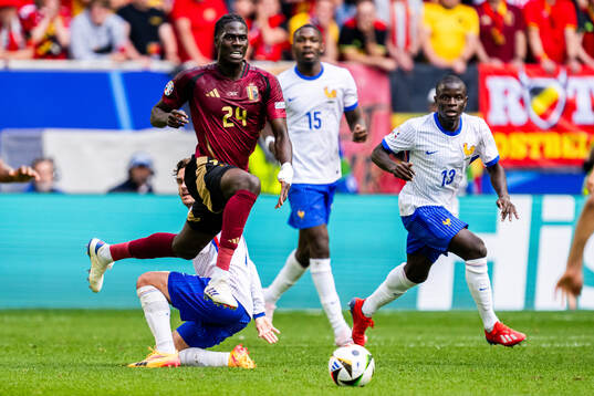 Amadou Onana of Belgium