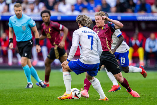Kevin De Bruyne of Belgium