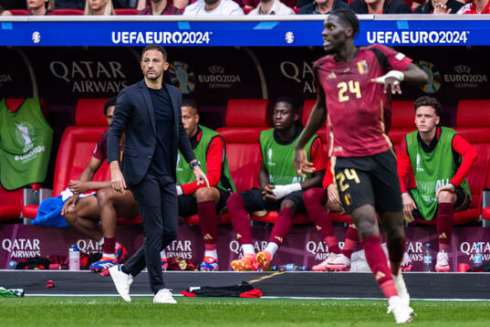 Head coach Domenico Tedesco of Belgium