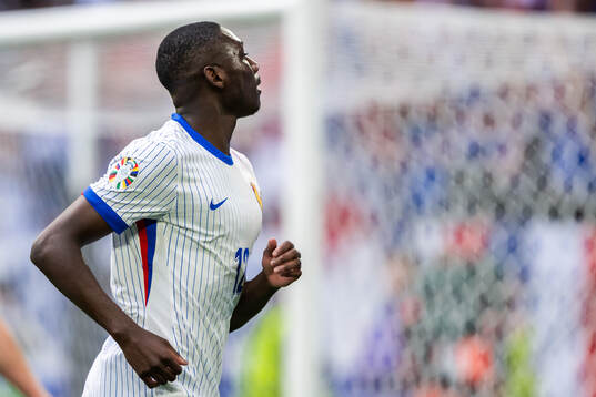 Randal Kolo Muani of France celebrates