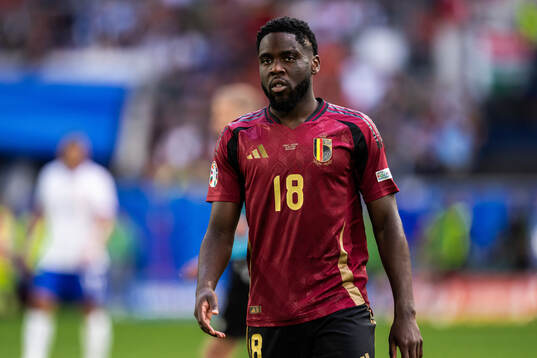 Orel Mangala of Belgium