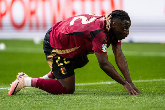 Jeremy Doku of Belgium