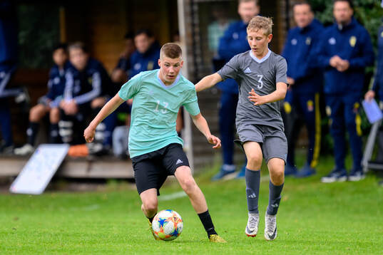 Niko Grgic, Sallanto Skiljebo SK och Eric Blixt, FC