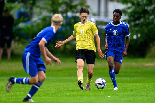 Carl Grindange, Sollentuna FK och Zenadiin Abdulkadir Enow,