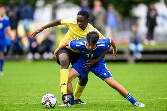 Nazif Inoussa, AIK FF och Alessandro Di, Paolo Västerås