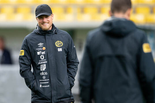 Manager Oscar Hiljemark
