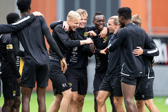 Leo Östman, Gottfrid Rapp, Timothy Noor Ouma och Niklas
