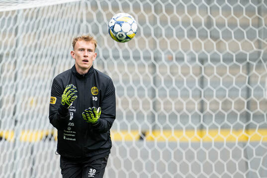 Målvakt Marcus Bundgaard Sörensen