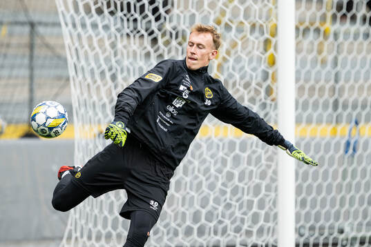 Målvakt Marcus Bundgaard Sörensen