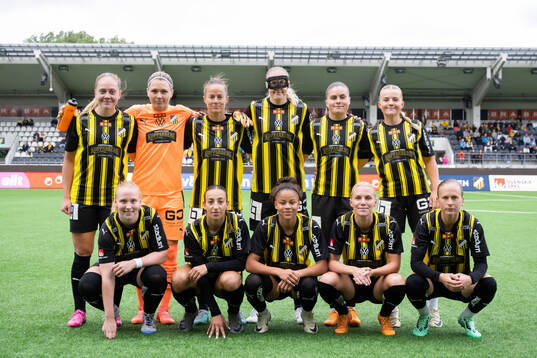 under fotbollsmatchen i Damallsvenskan mellan Häcken och