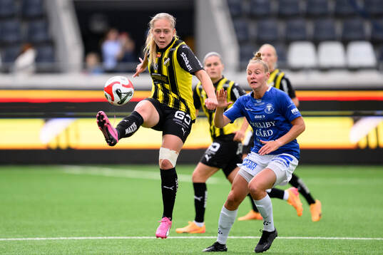 Häckens Alice Bergström och Trelleborgs Sofie Rewucha