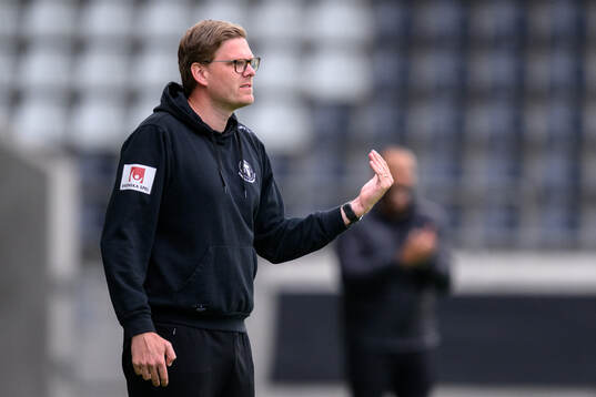 Trelleborgs tränare Joakim Felldin