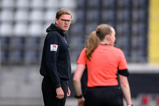 Trelleborgs tränare Joakim Felldin