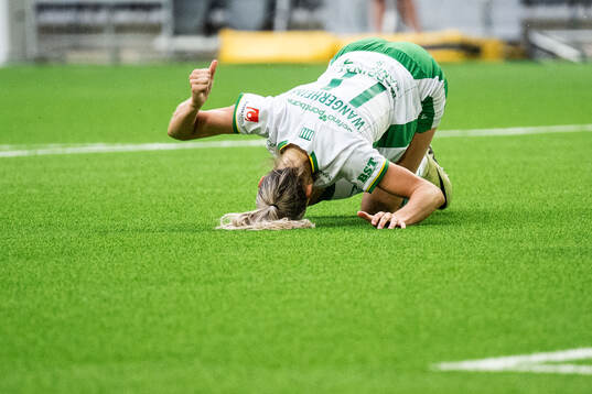Hammarbys Ellen Wangerheim deppar