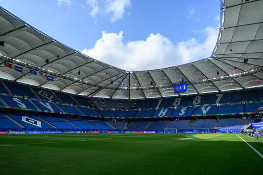 Interior view of Volksparkstadion