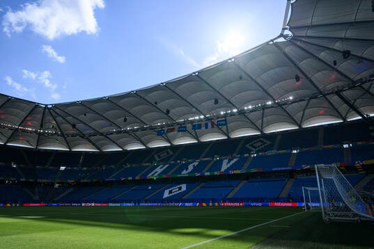 Interior view of Volksparkstadion