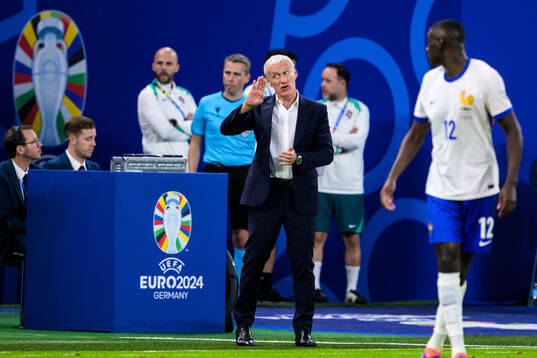 Head coach Didier Deshamps of France
