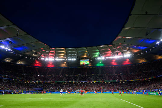 General view of Volksparkstadion