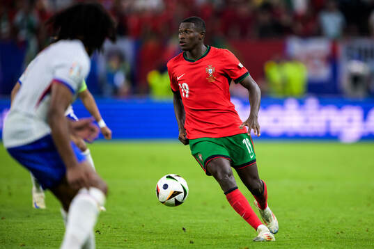 Nuno Mendes of Portugal