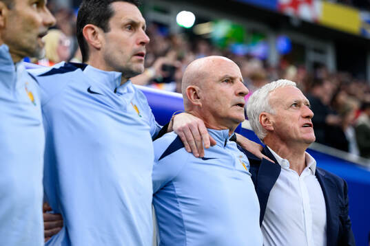 Head coach Didier Deshamps of France