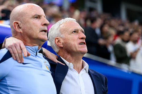 Head coach Didier Deshamps of France