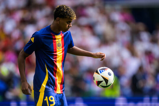 Lamine Yamal of Spain