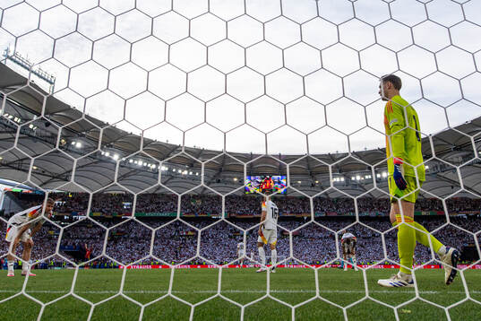 Goalkeeper Manuel Neuer of Germany looks dejected